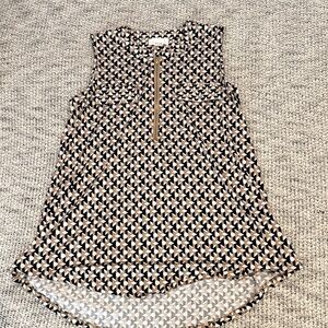 FYVE Sleeveless Geometric Print Top size Lg